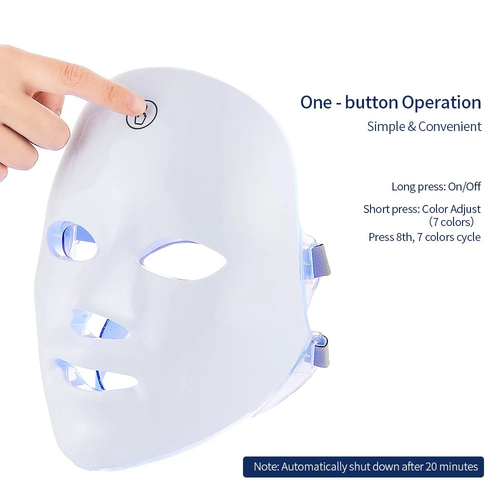 LED Face & Neck Rejuvenation Mask