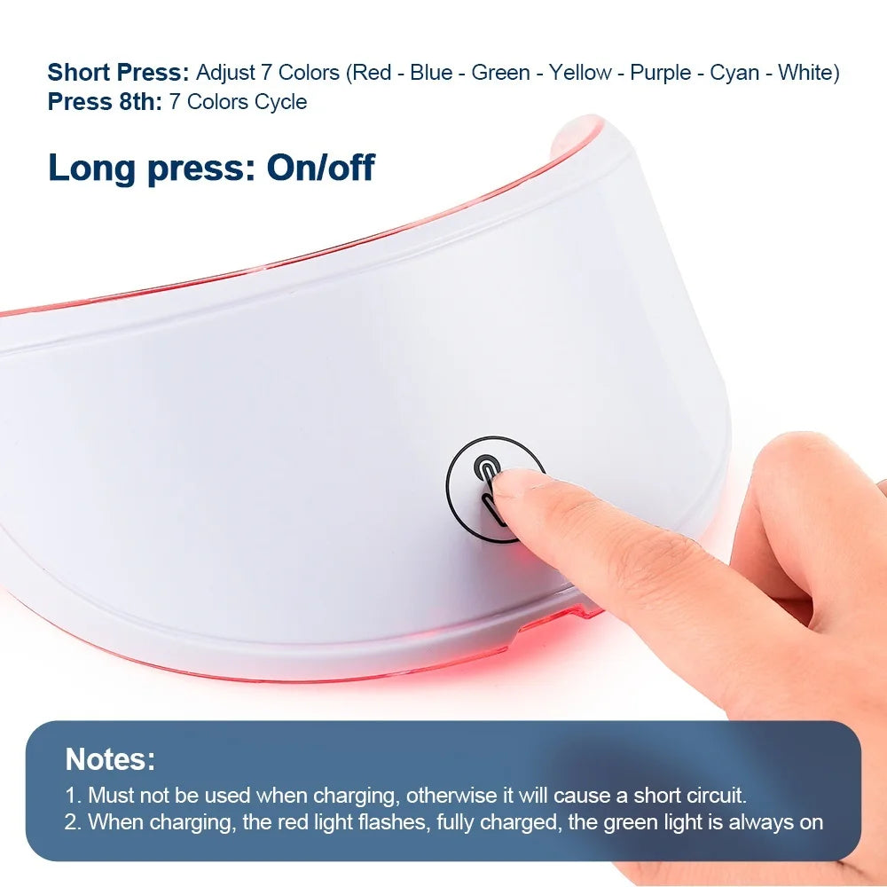 LED Face & Neck Rejuvenation Mask