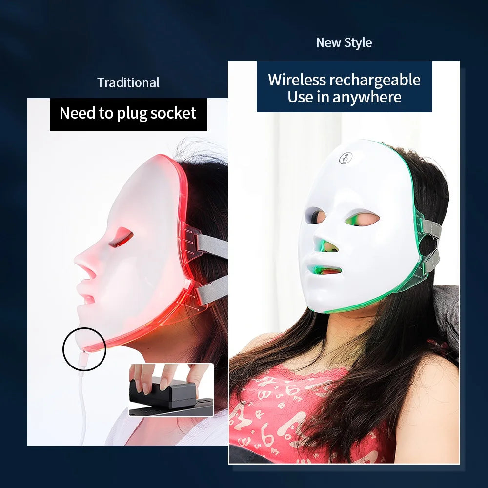 LED Face & Neck Rejuvenation Mask