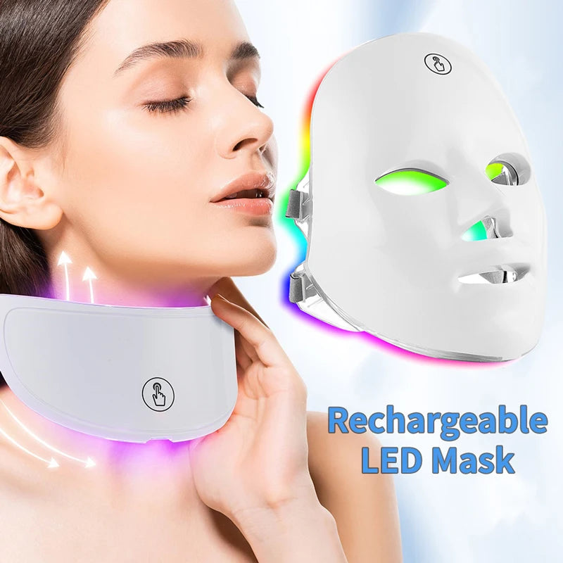 LED Face & Neck Rejuvenation Mask